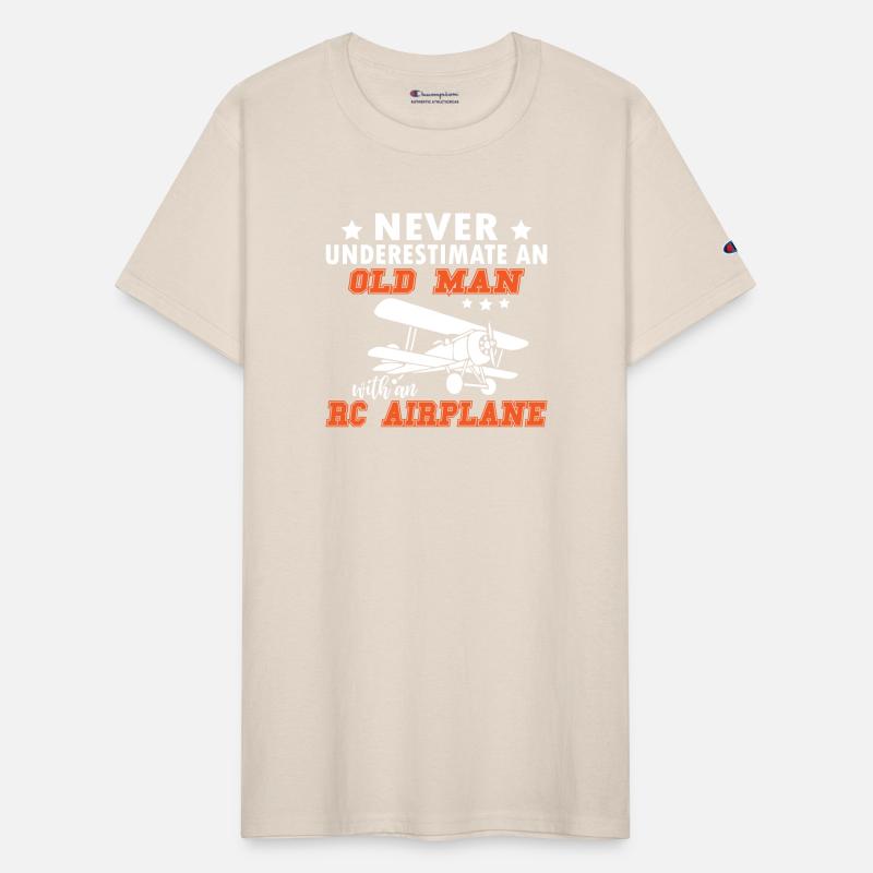 An Old Man With A RC Airplane