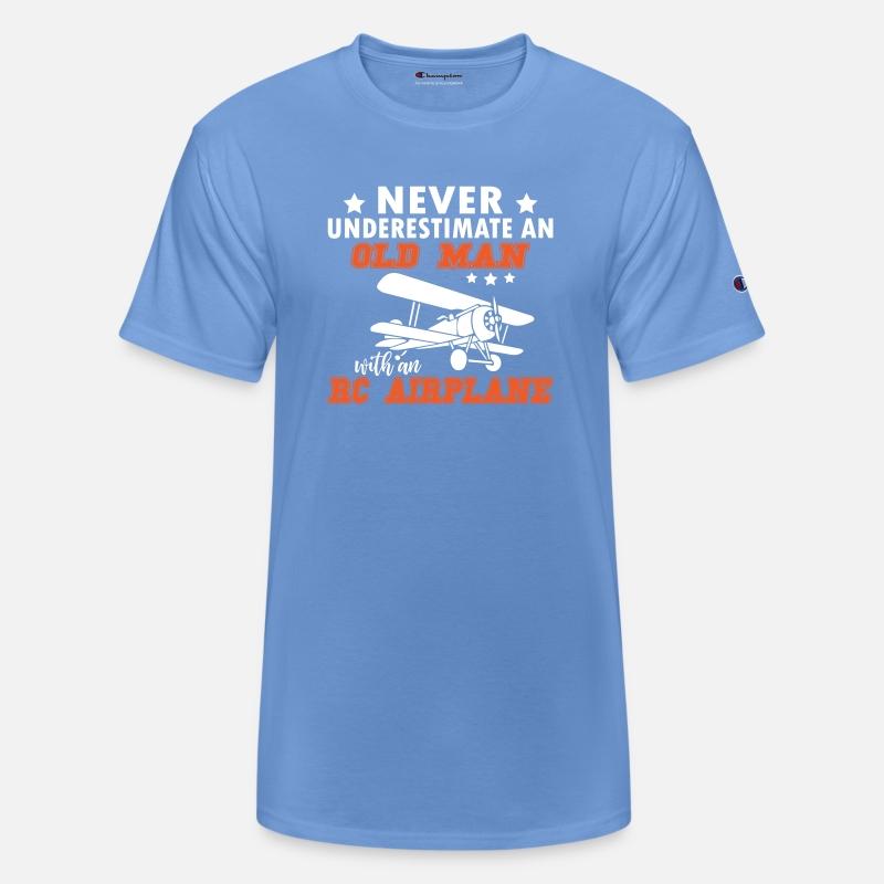 An Old Man With A RC Airplane