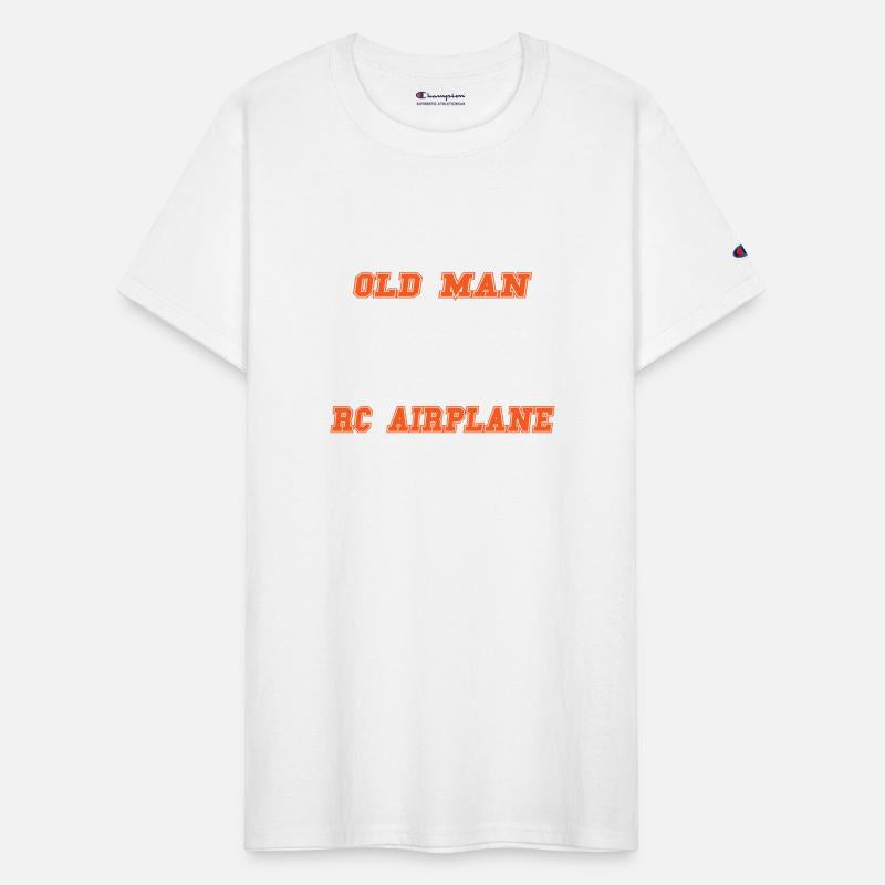 An Old Man With A RC Airplane