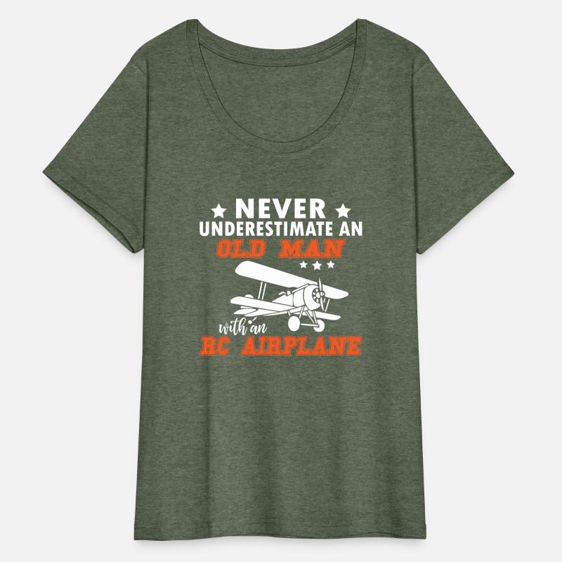 An Old Man With A RC Airplane