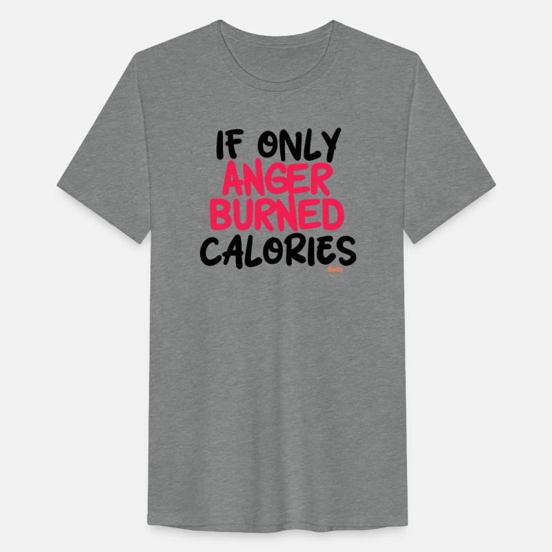 Anger Burned Calories - Funny Sayings
