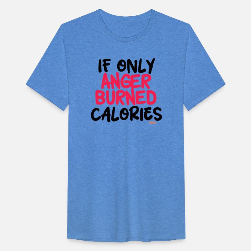 Anger Burned Calories - Funny Sayings