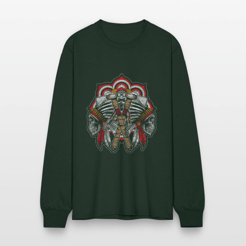 Apache American Indian Cowboy Totem