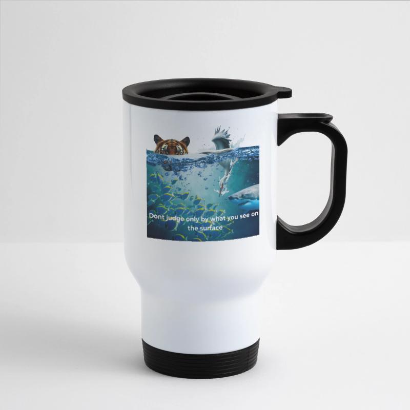 Aquatic Wildlife Reflection Design