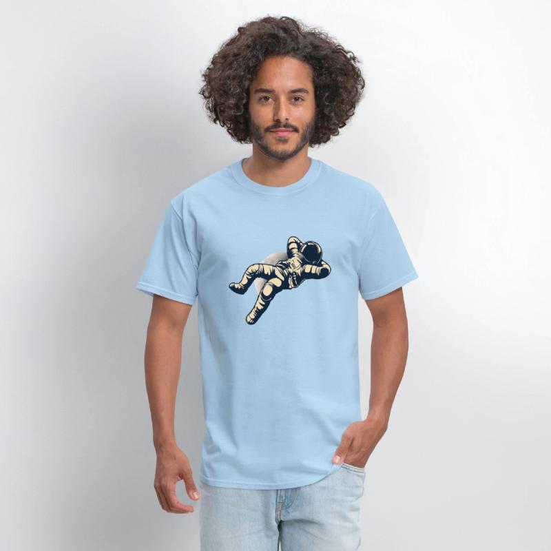 Astronaut taking a rest