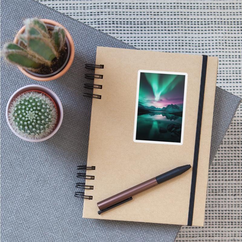 Aurora Over Arctic Peaks