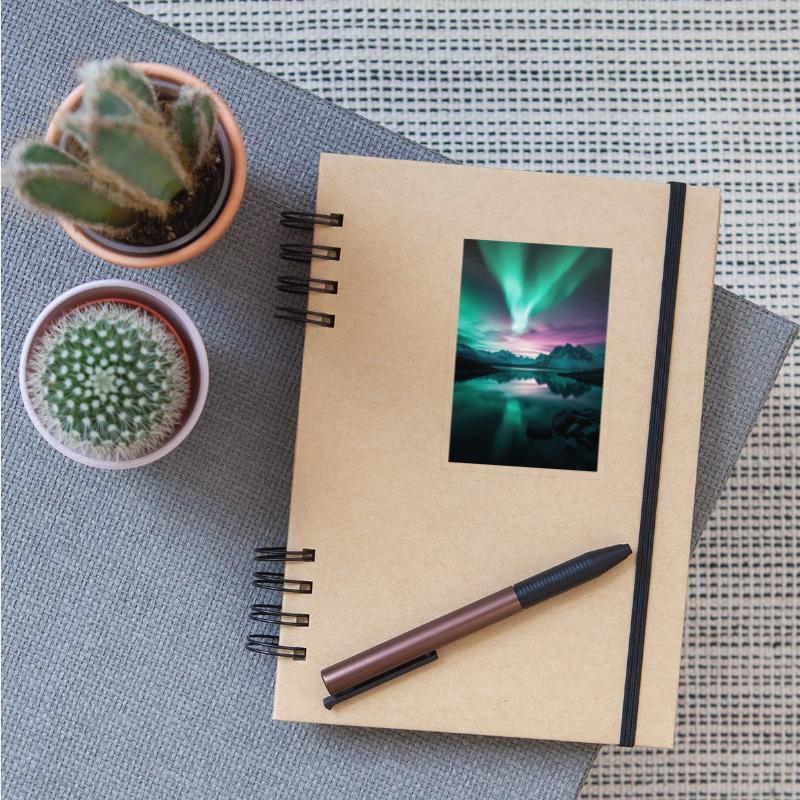 Aurora Over Arctic Peaks