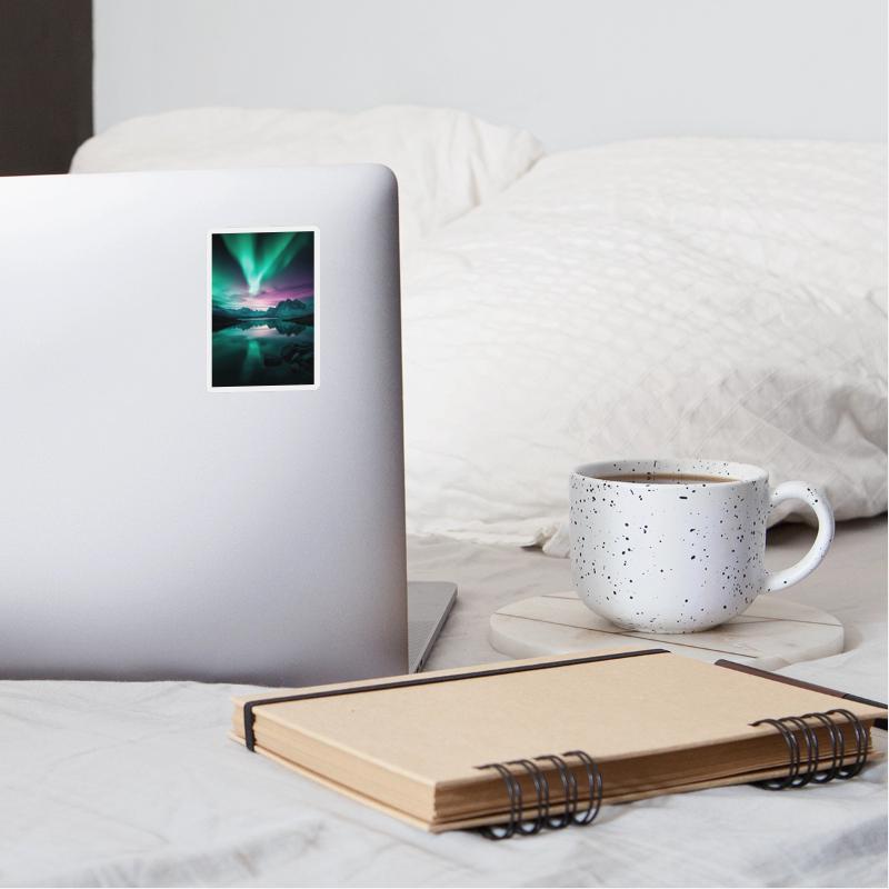 Aurora Over Arctic Peaks