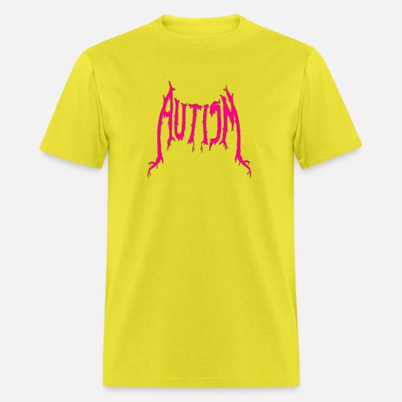 autism is metal but pink green