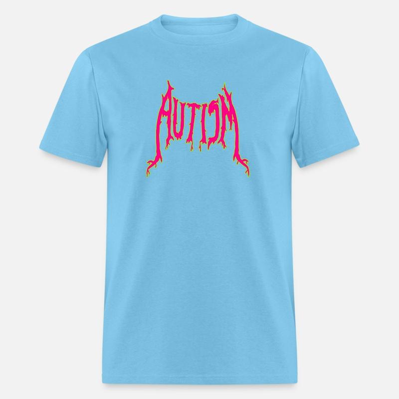 autism is metal but pink green