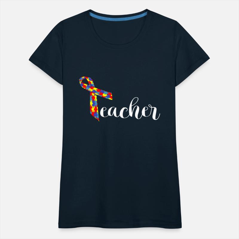 Autism Teacher Awareness Ribbon