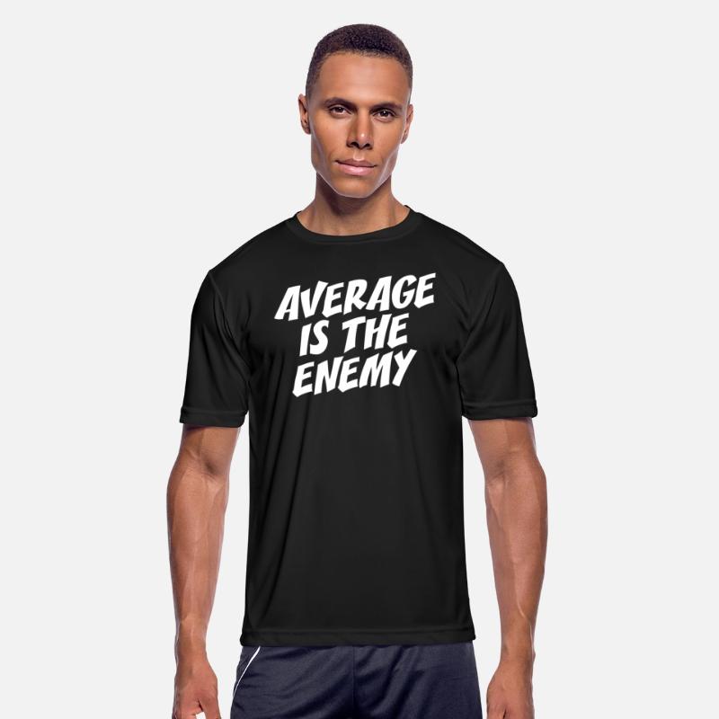 Average Is The Enemy Training Workout Running Gym