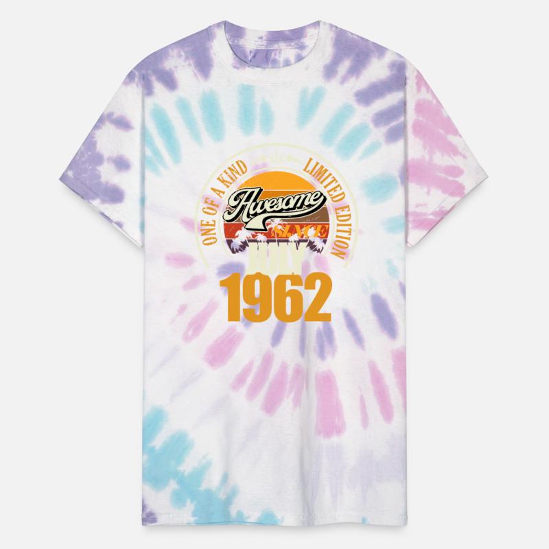 Awesome since July 1962 60th birthday saying 60