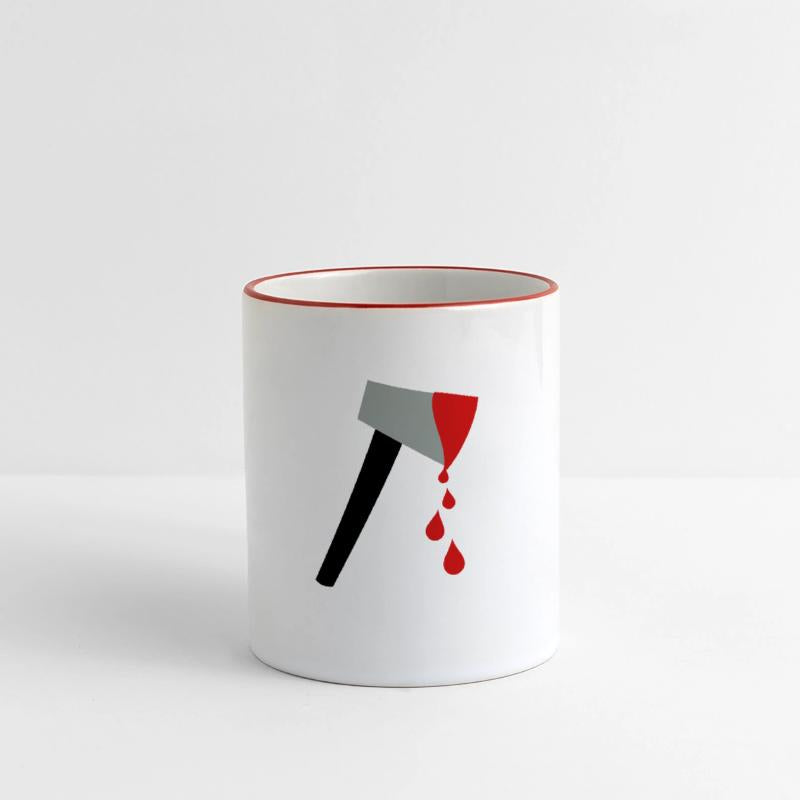 axe hatched tree felling halloween