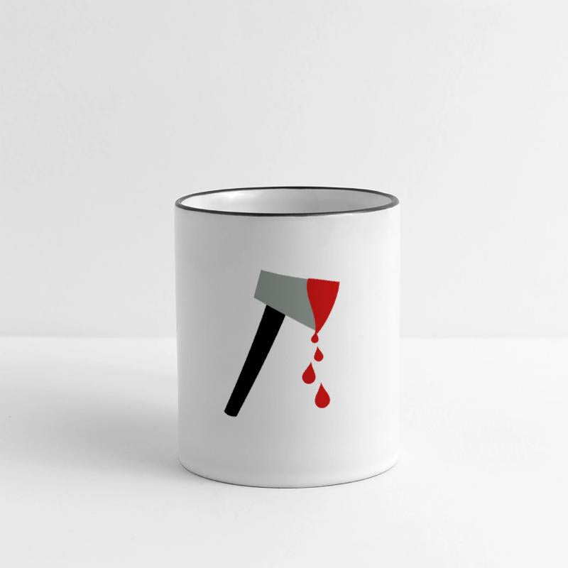 axe hatched tree felling halloween