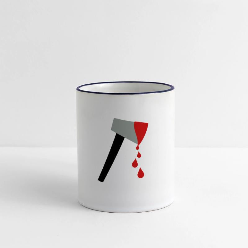 axe hatched tree felling halloween