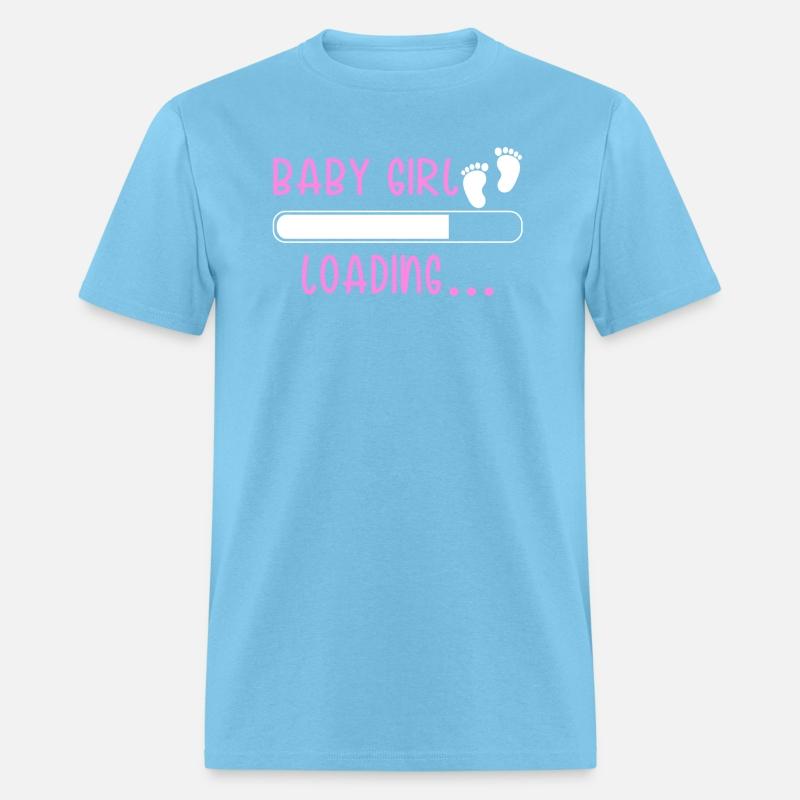 Baby girl loading tshirt. pregnancy gift shirt