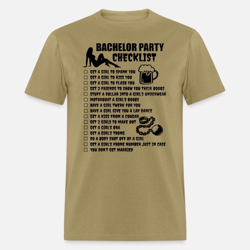 bachelor party checklist girlfriend