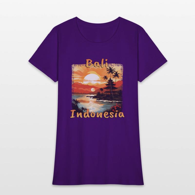 Bali Sunset: Grunge Beach Vacation