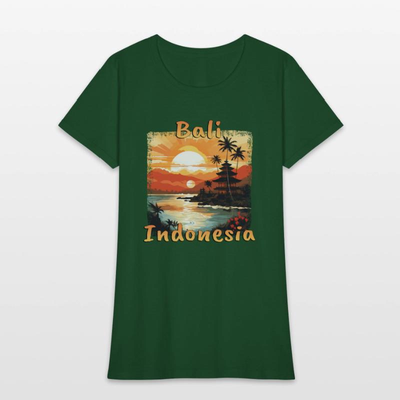 Bali Sunset: Grunge Beach Vacation