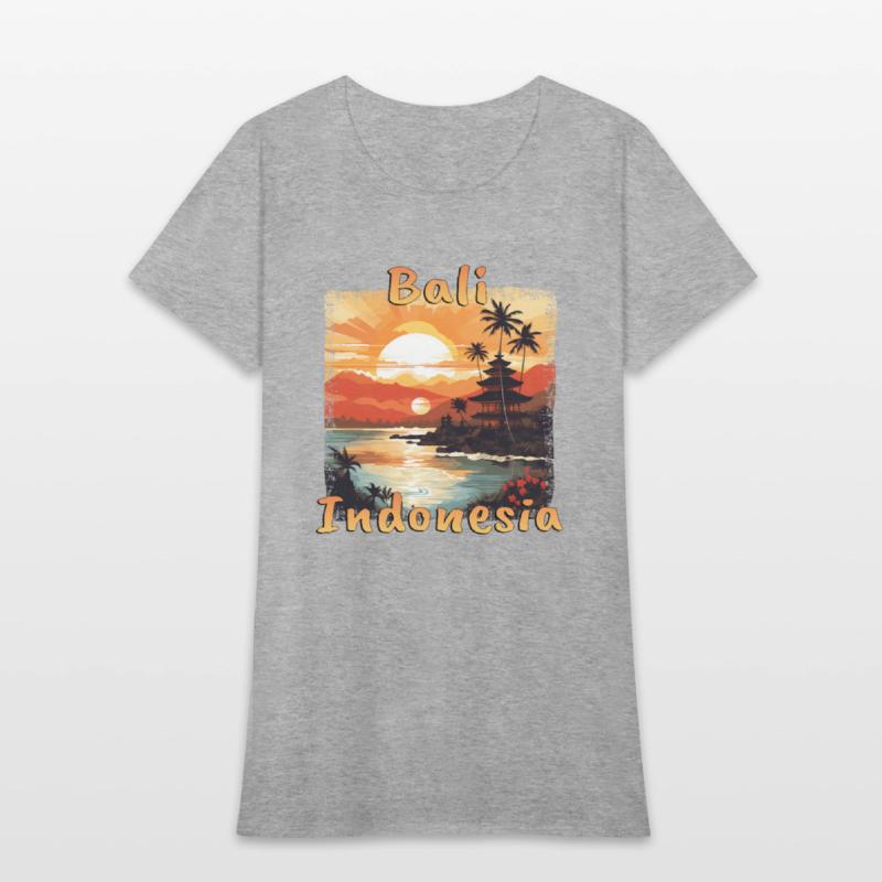 Bali Sunset: Grunge Beach Vacation