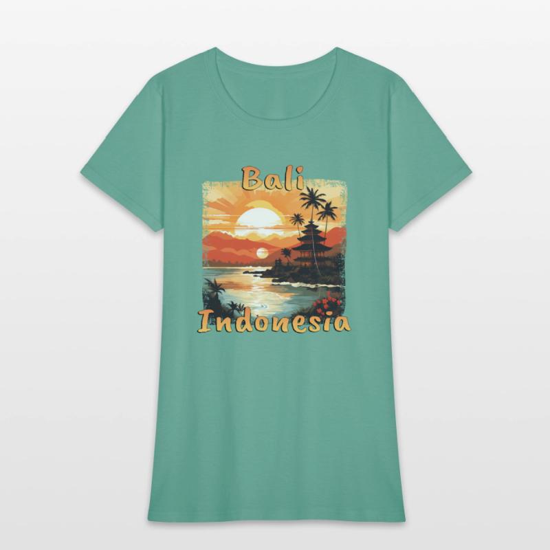 Bali Sunset: Grunge Beach Vacation