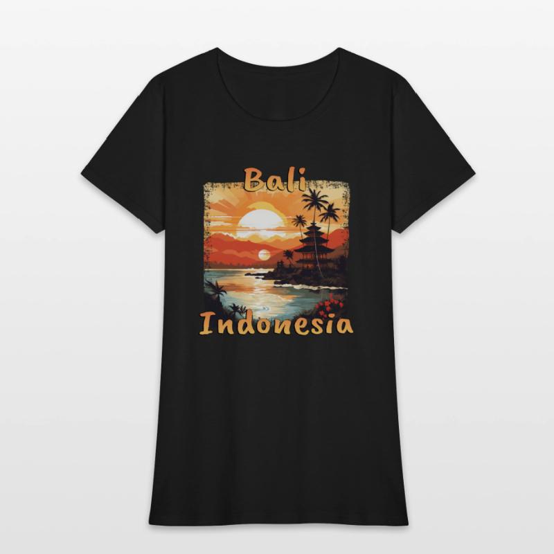 Bali Sunset: Grunge Beach Vacation