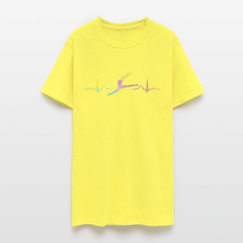 Ballet Dancer Heartbeat EKG Ballerina