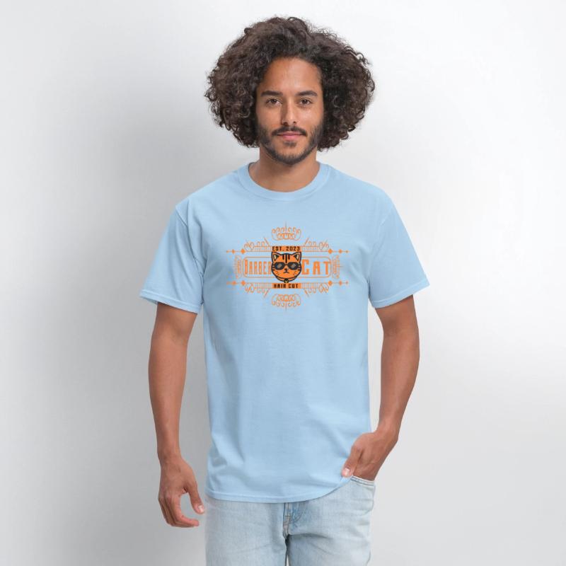 Barber Cat Classic T-Shirt