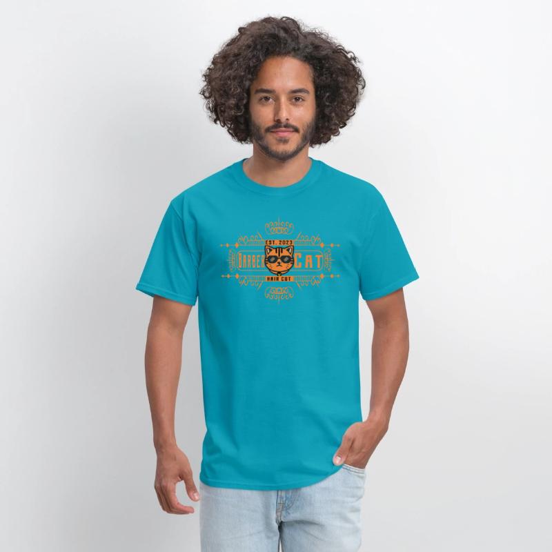 Barber Cat Classic T-Shirt