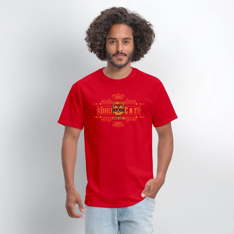 Barber Cat Classic T-Shirt