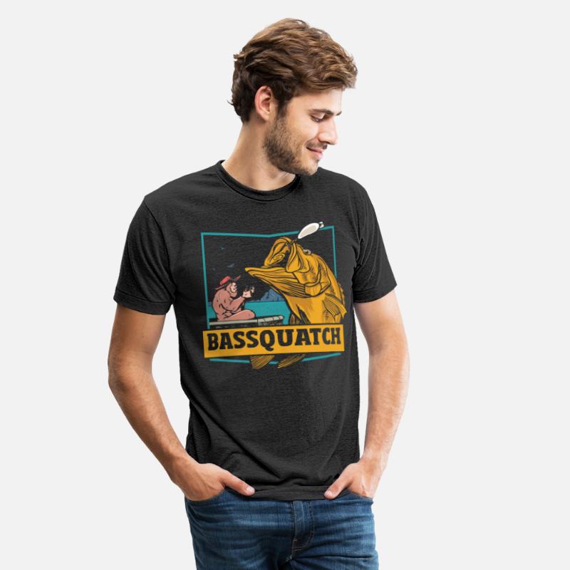 Bassquatch Bass Fishing Bigfoot Fish Hunting
