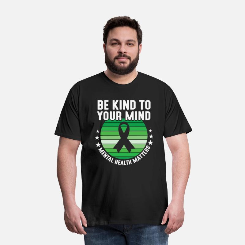 Be Kind to Your Mind Mental Health Matters Ribbon