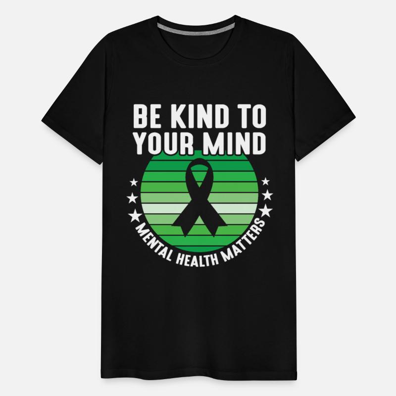 Be Kind to Your Mind Mental Health Matters Ribbon