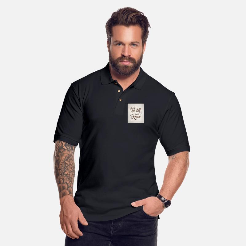 Be Still And Know Psalm 46:10 Minimal Tee