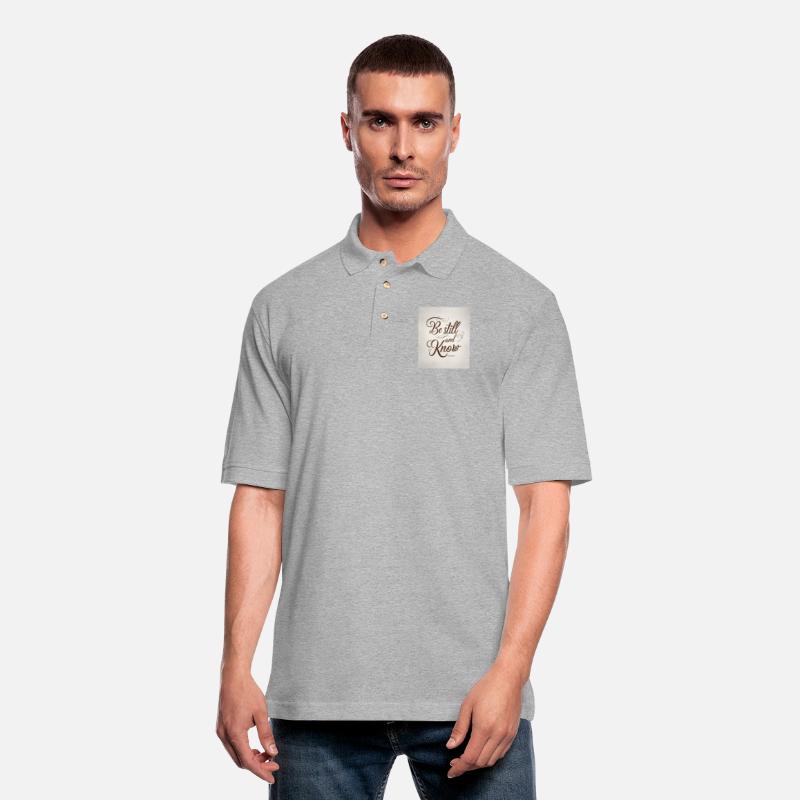 Be Still And Know Psalm 46:10 Minimal Tee