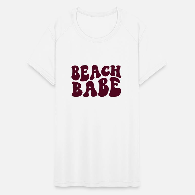 Beach Babe Burgundy Beach Theme Bachelorette