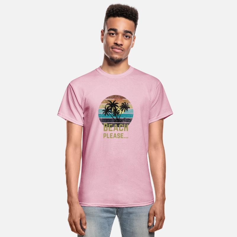 Beach Please Typography T shirt Design