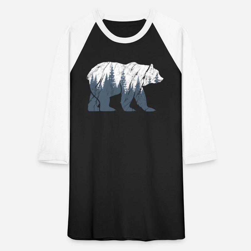 Bear In The Woods Patriotic Forest National Park