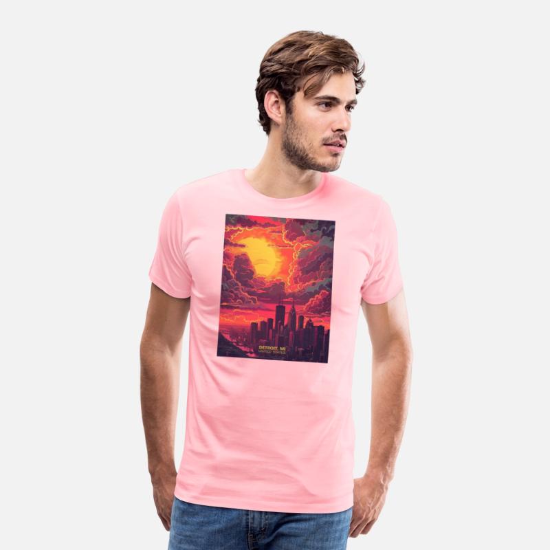 Beautiful View of Detroit MI