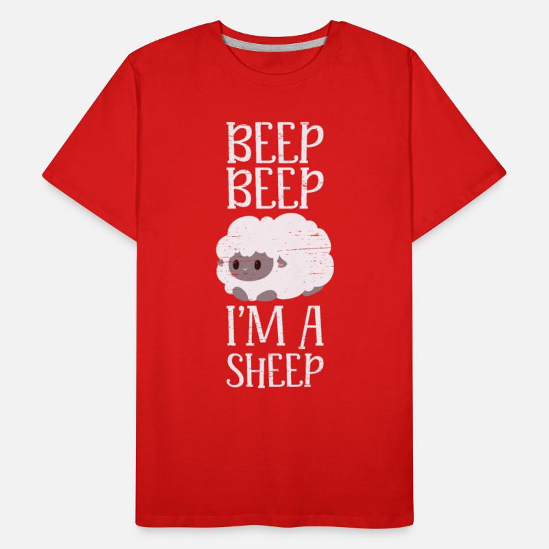 Beep Beep I'm A Sheep Livestock Herd Farm Wool