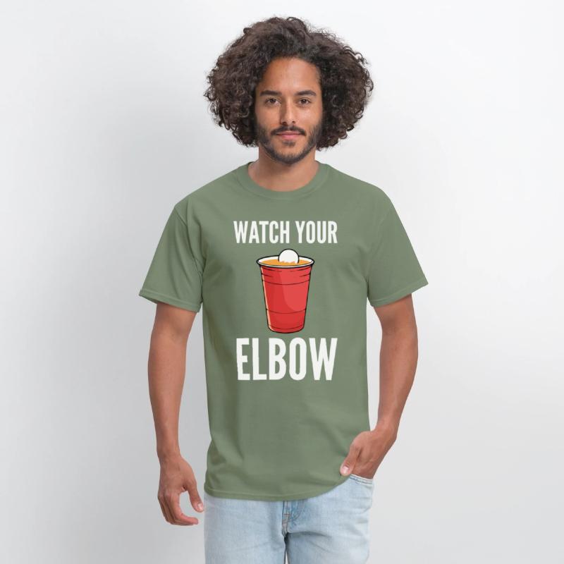 Beer Pong Watch Your Elbow Drinking Games
