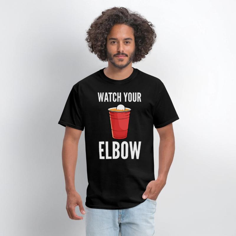 Beer Pong Watch Your Elbow Drinking Games