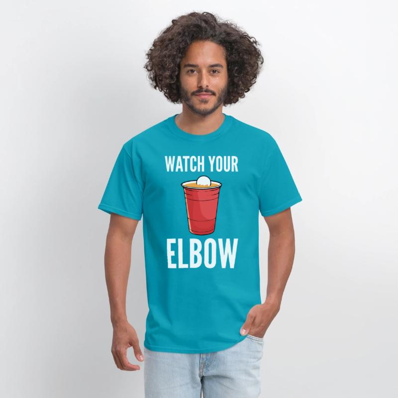 Beer Pong Watch Your Elbow Drinking Games