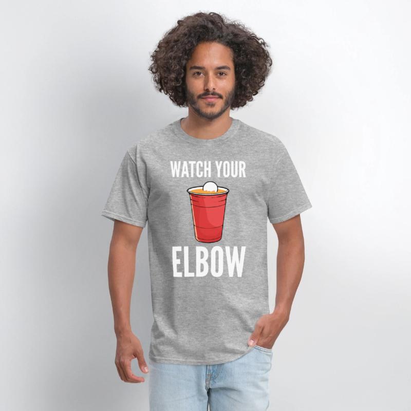 Beer Pong Watch Your Elbow Drinking Games