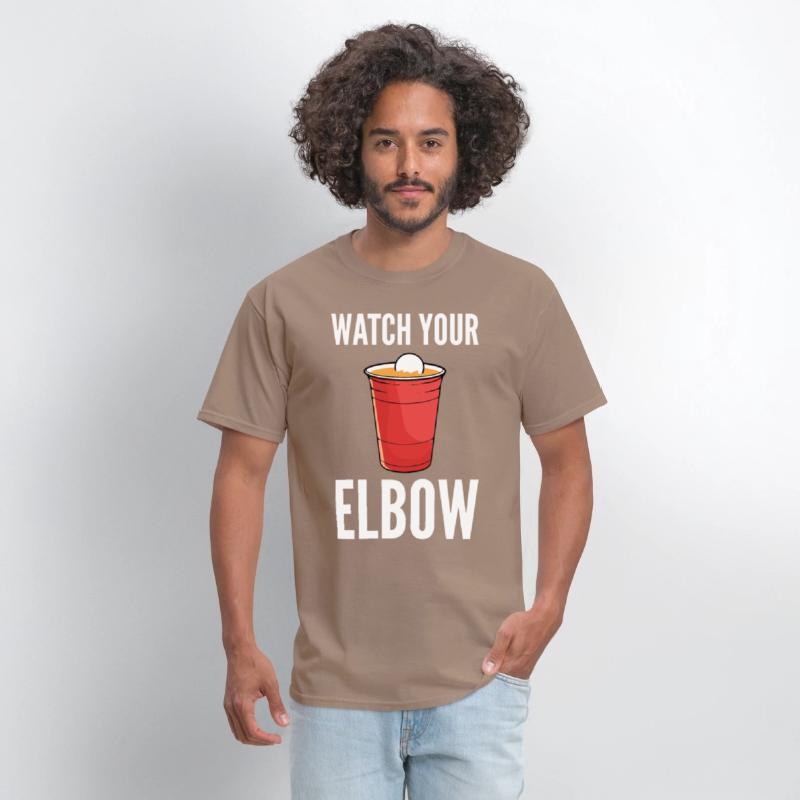 Beer Pong Watch Your Elbow Drinking Games