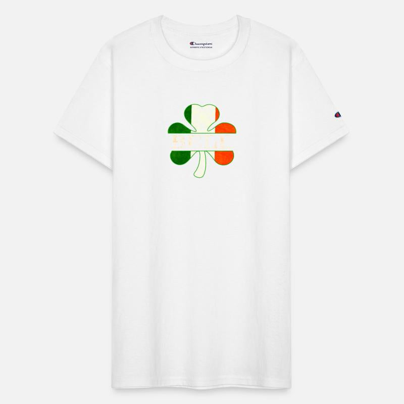 Bell Irish Surname Ireland Flag Shamrock