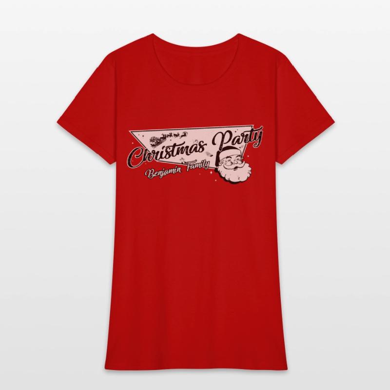 Benjamin Family Ready for Christmas Party