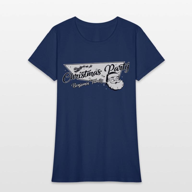 Benjamin Family Ready for Christmas Party