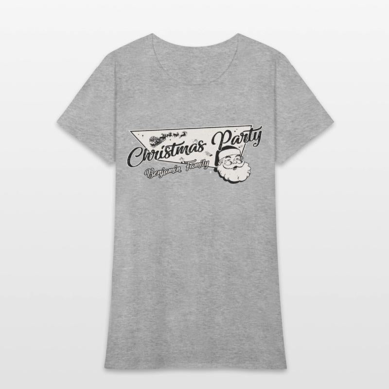 Benjamin Family Ready for Christmas Party